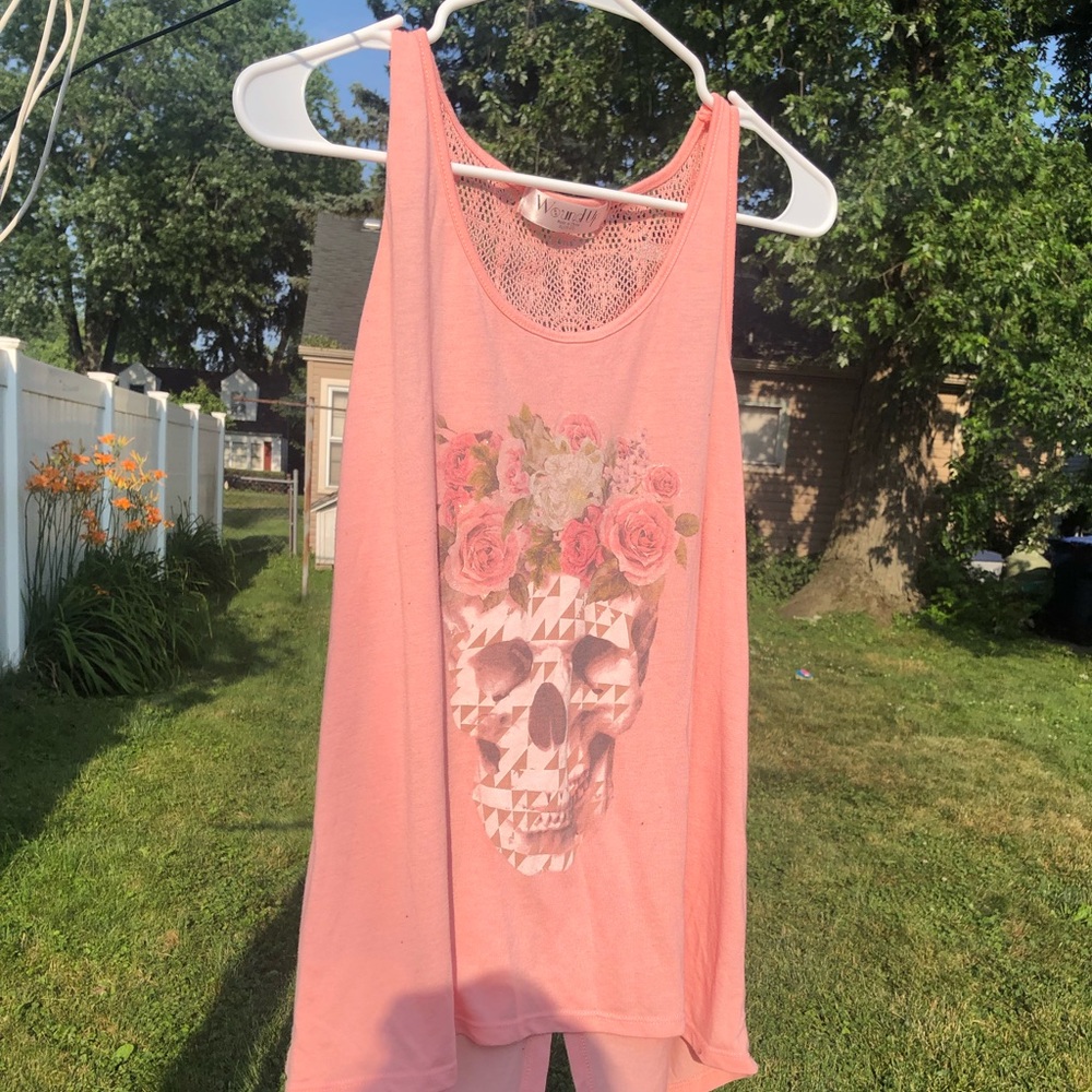 Flower Skull Tunic